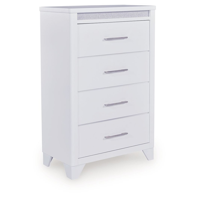 Jarlee – White – Four Drawer Chest