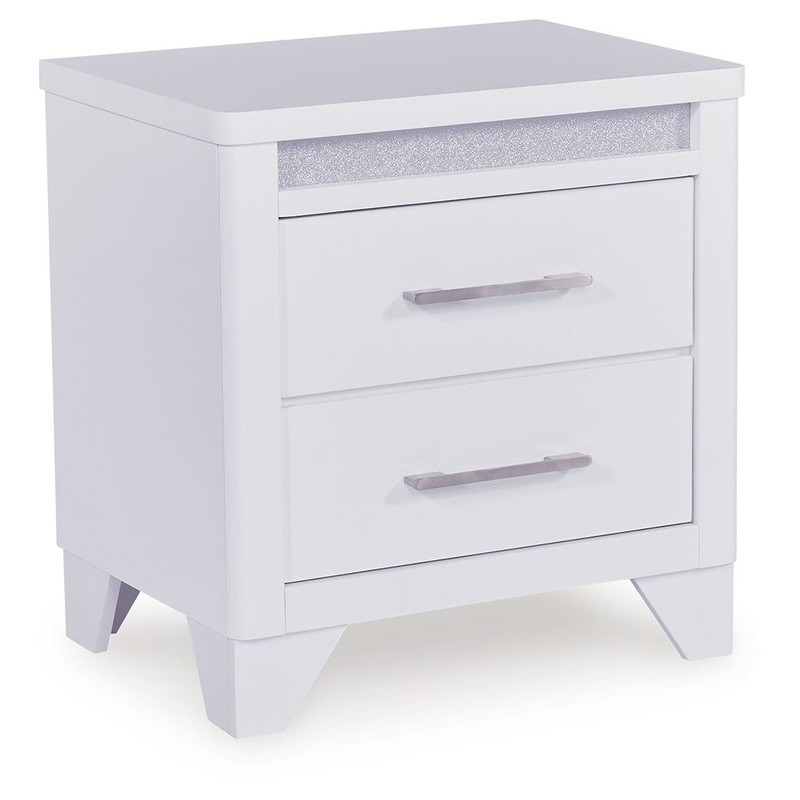Jarlee – White – Two Drawer Night Stand