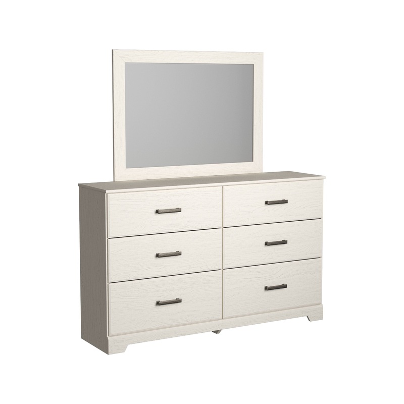 Stelsie – White – Dresser, Mirror