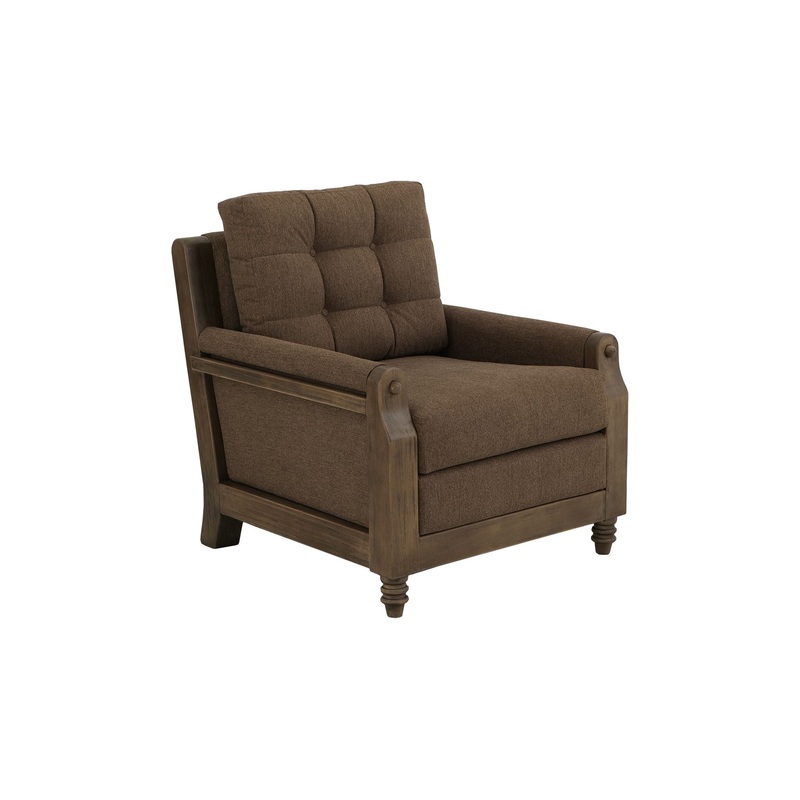 Xel-Ha II – Armchair|Light Brown|Beige|Dark Brown