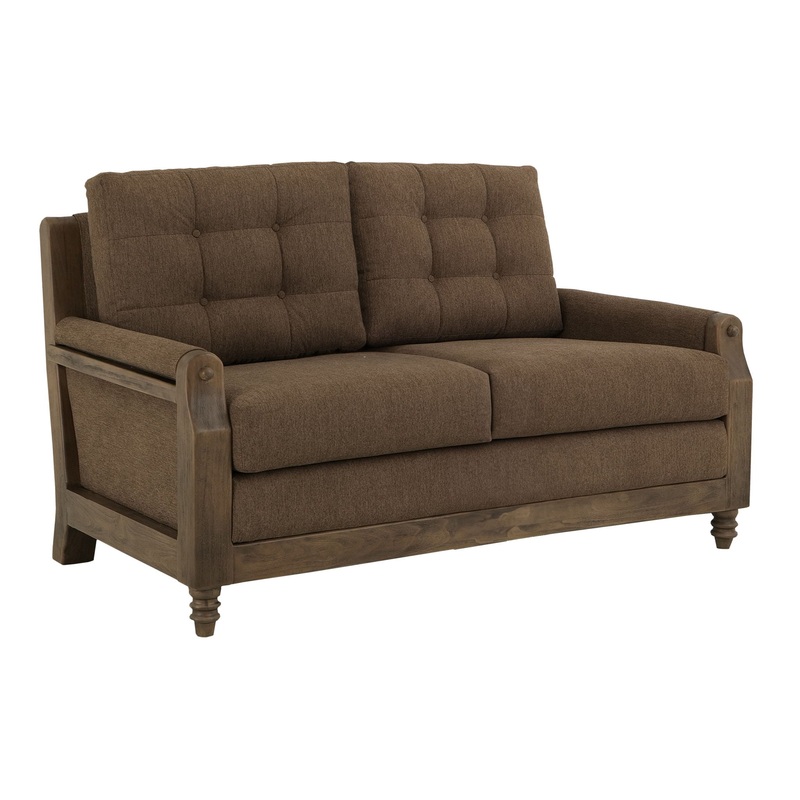 Xel-Ha II – Loveseat|Light Brown|Beige|Dark Brown