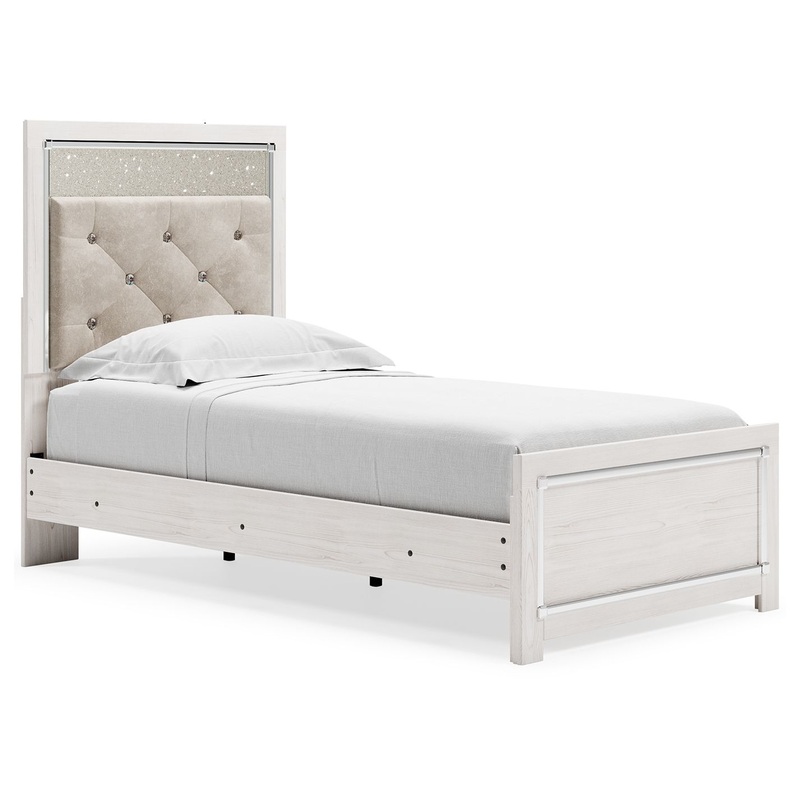 Altyra – Panel Bed|White|Twin|Queen|King|Full
