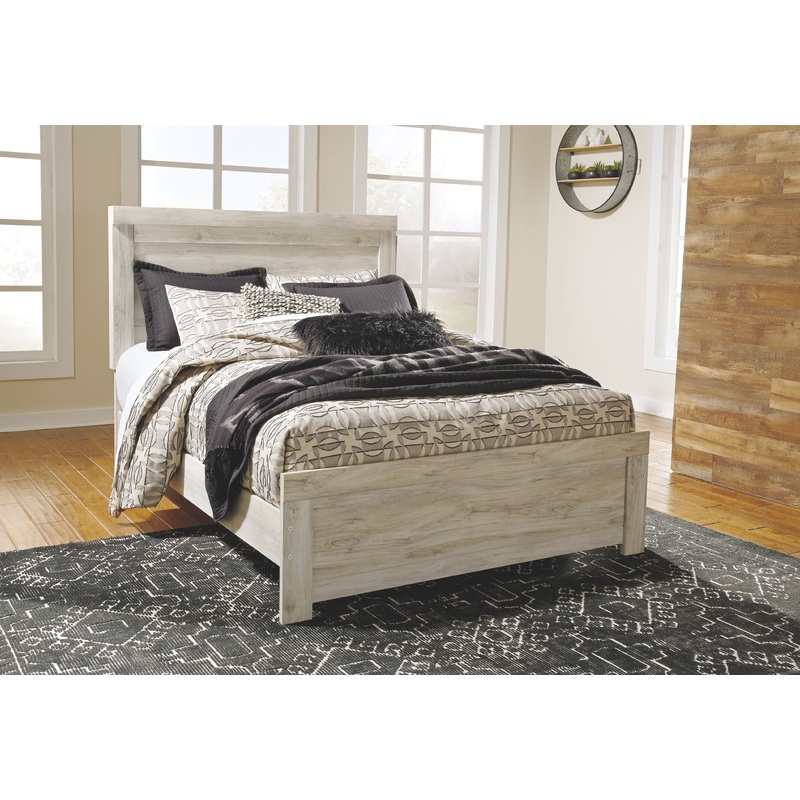 Bellaby – Panel Bed|Light Brown|Queen|King