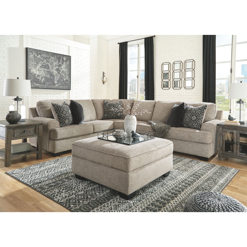 Bovarian – Sectional Set|Beige|4 Pc. – Left Arm Facing Sofa with Corner Wedge, Armless Chair, Right Arm Facing Loveseat Sectional, Ottoman|3 Pc. – Left Arm Facing Sofa with Corner Wedge, Right Arm Facing Loveseat Sectional, Ottoman|4 Pc. – Left Arm Facing
