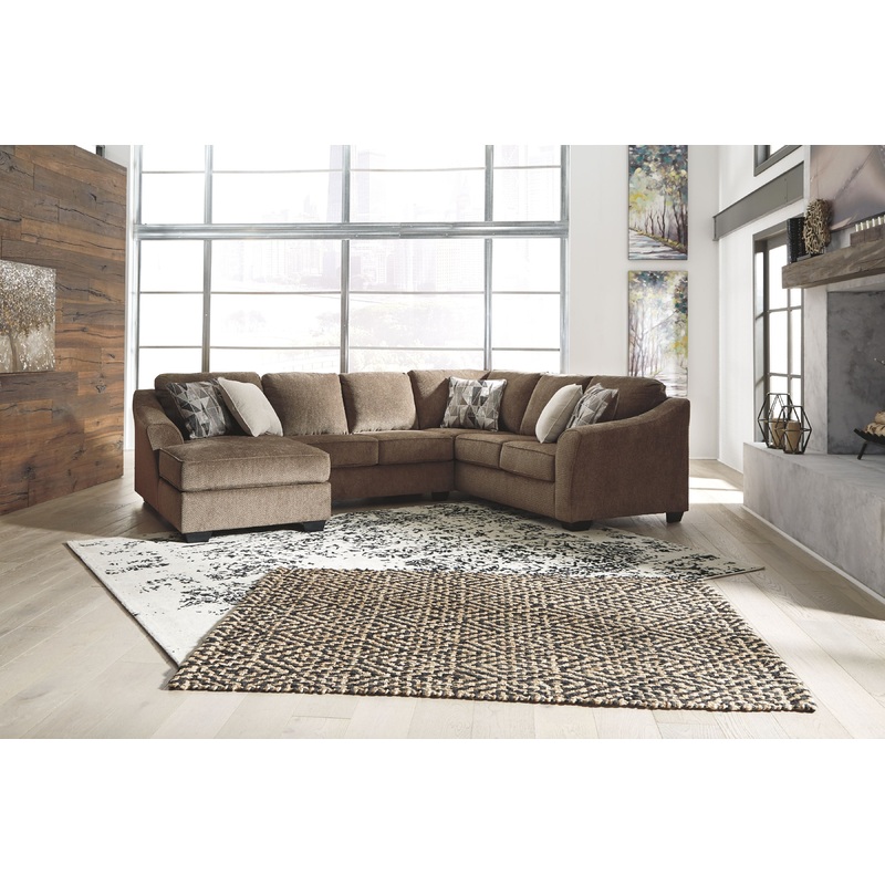Gtin – Sectional|Dark Brown|3-Piece Sectional with Left-Arm Facing Chaise|3-Piece Sectional with Right-Arm Facing Chaise