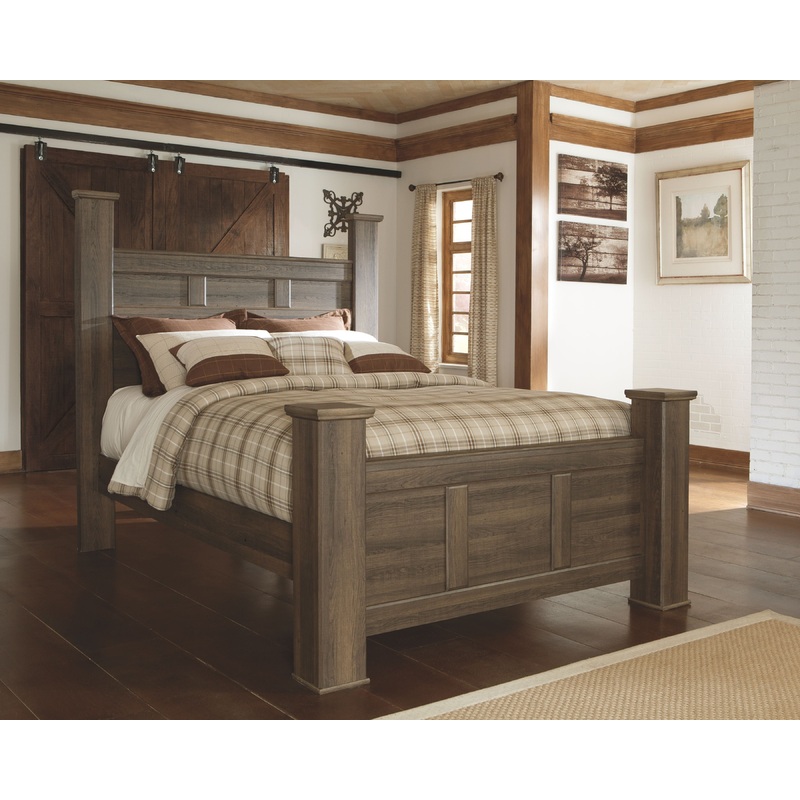 Juararo – Poster Bed|Dark Brown|Queen|California King|King