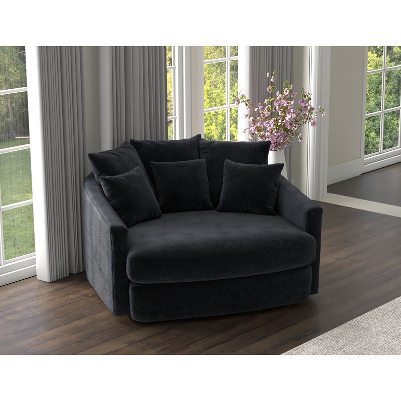 Matty – Round Accent Cuddle Chaise