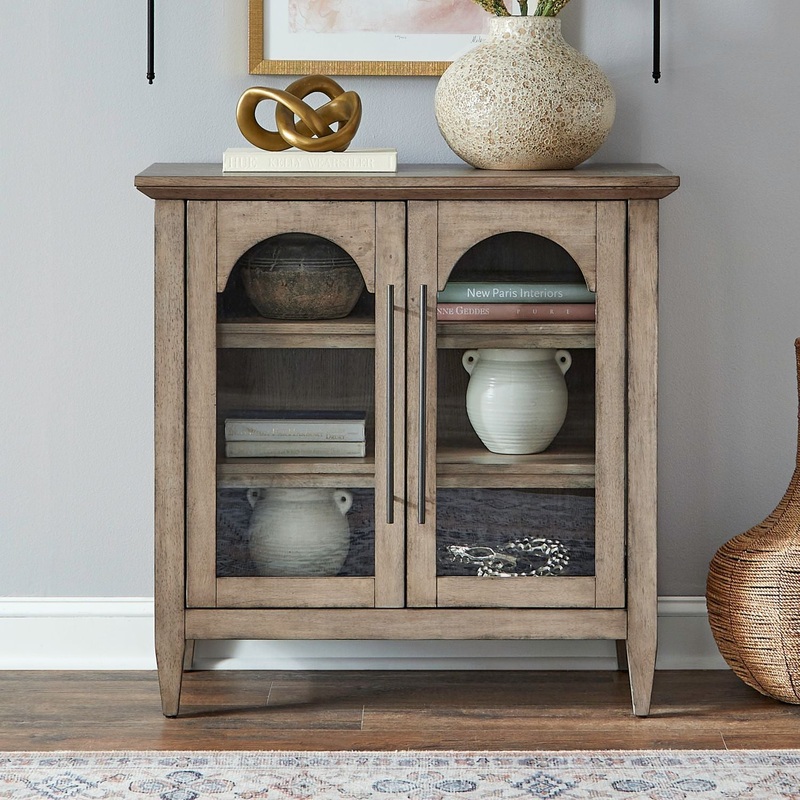 Pavilion – 2 Door Accent Cabinet – Brown