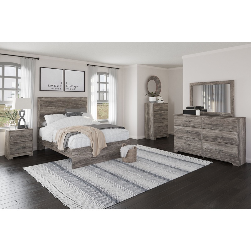 Ralinksi – Youth Bedroom Set|Gray|5 Pc. – Dresser, Mirror, Chest, Panel Bed|7 Pc. – Dresser, Mirror, Chest, Panel Bed, 2 Nightstands|4 Pc. – Dresser, Mirror, Panel Bed|6 Pc. – Dresser, Mirror, Panel Bed, 2 Nightstands
