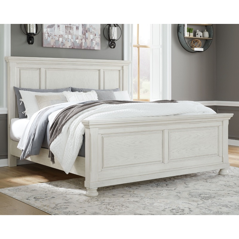 Robbinsdale – Panel Bed|Beige|Queen|California King|King
