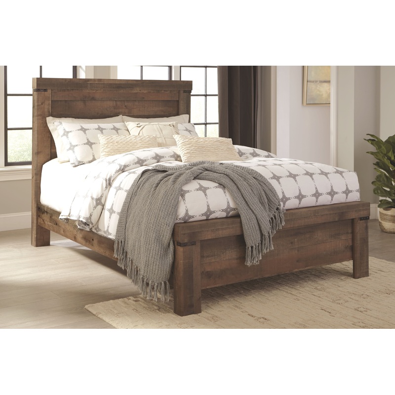 Trinell – Bed|Dark Brown|Queen