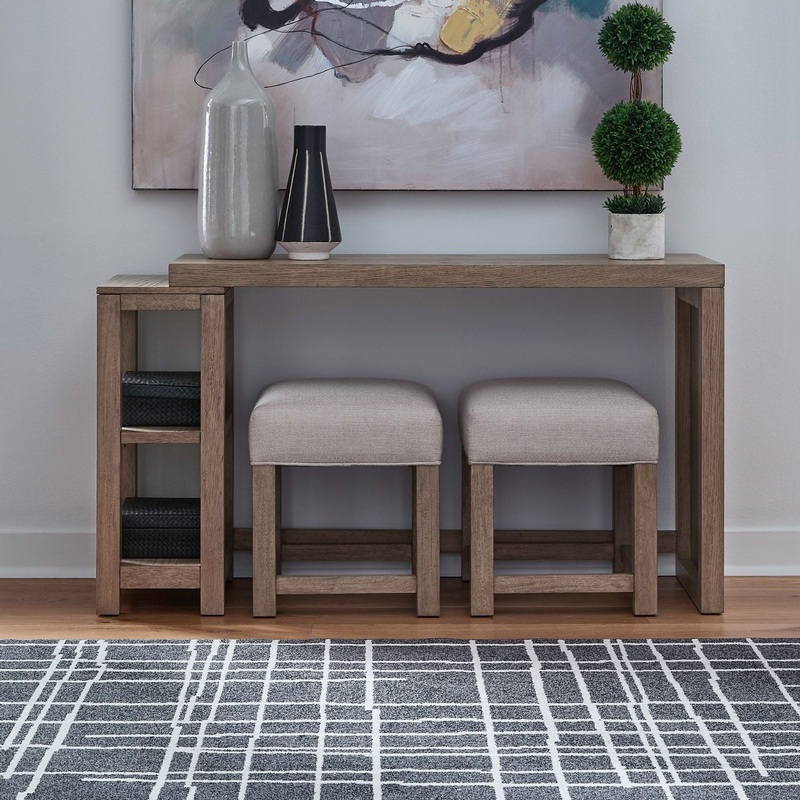 Corso – 3 Piece Console Set – Brown