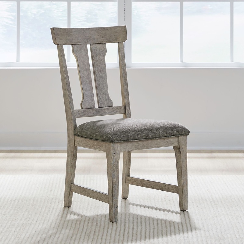 Hallendale – Splat Back Side Chair (RTA) – White