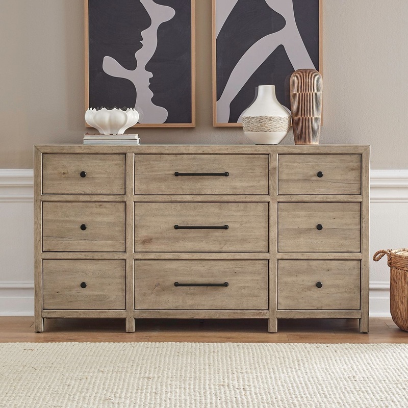 Proximity Place – 9 Drawer Dresser – Brown