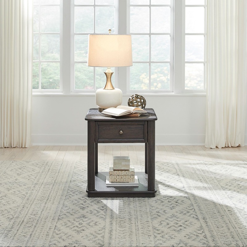 Wallace – End Table – Brown