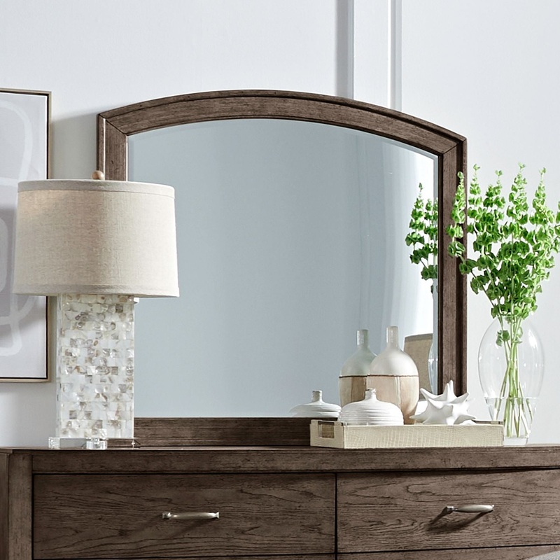 Avalon – Arched Mirror|Dark Brown