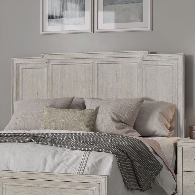 New Haven – Panel Headboard|White|Queen|King