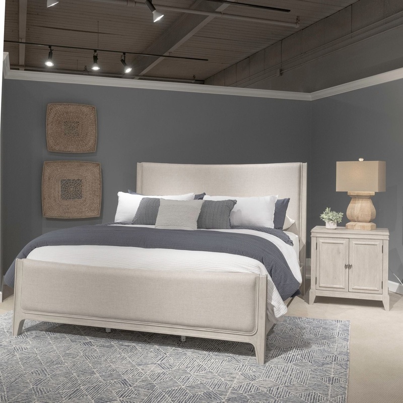 New Haven – Upholstered Bed|White|California King|King|Queen