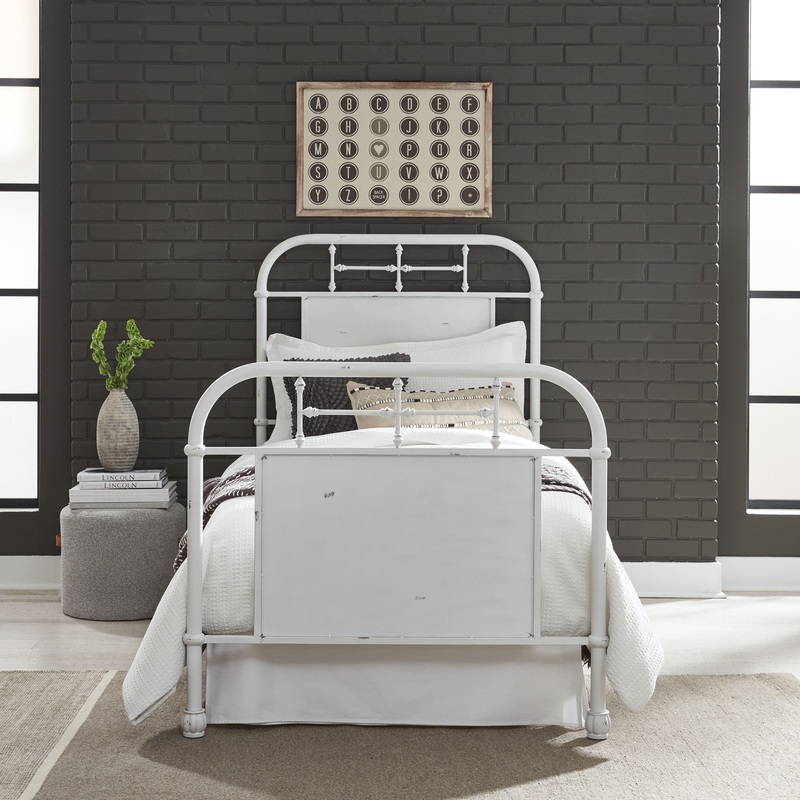 Vintage Series – Metal Bed|Black|Blue|White|Queen|King|Twin|Full