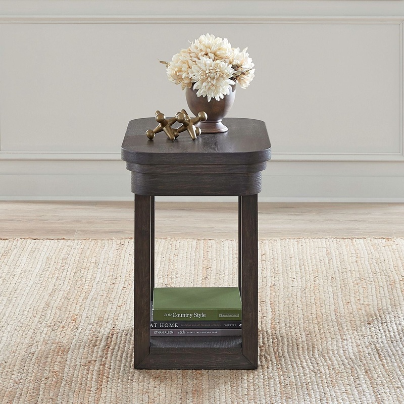 Weston – Chairside Table – Brown