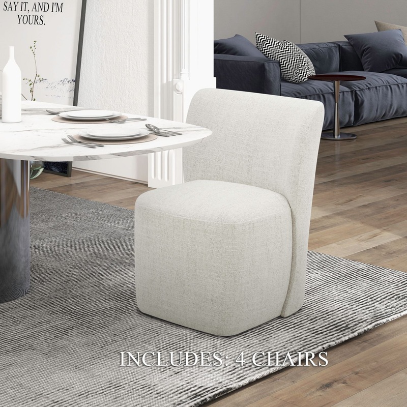 Accent Dining – Fabric Dining Chairs (Set of 4)