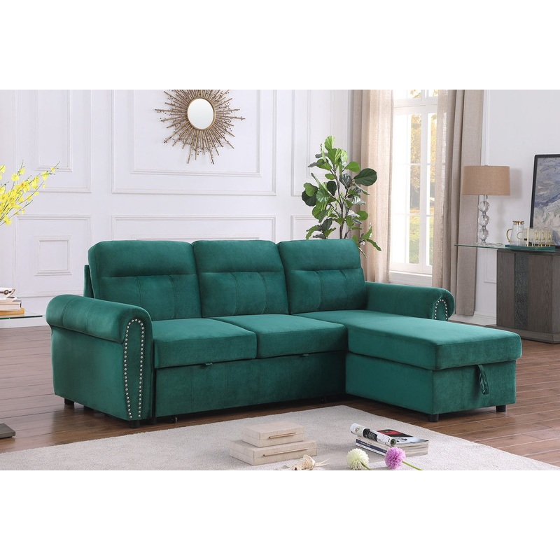 Ashton – Reversible Sleeper Sectional Sofa Chaise