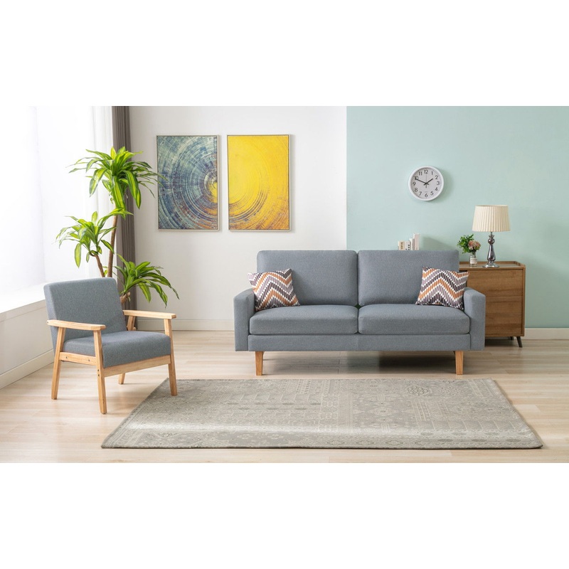 Bahamas – Sofa Set With 2 Throw Pillows