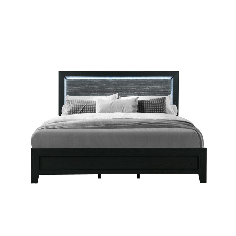 Carlos – Modern Design Bed With LED