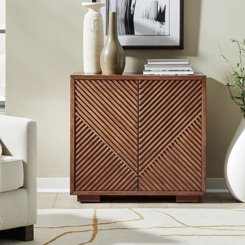 Easton – Accent Cabinet|Light Brown|2 Doors|3 Doors