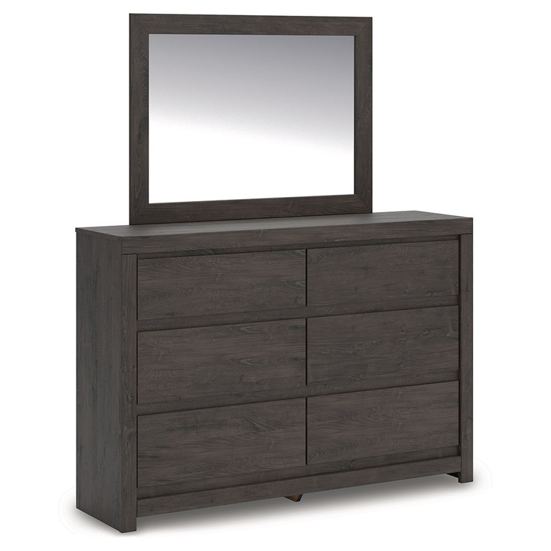 Fraluna – Charcoal – Dresser And Mirror