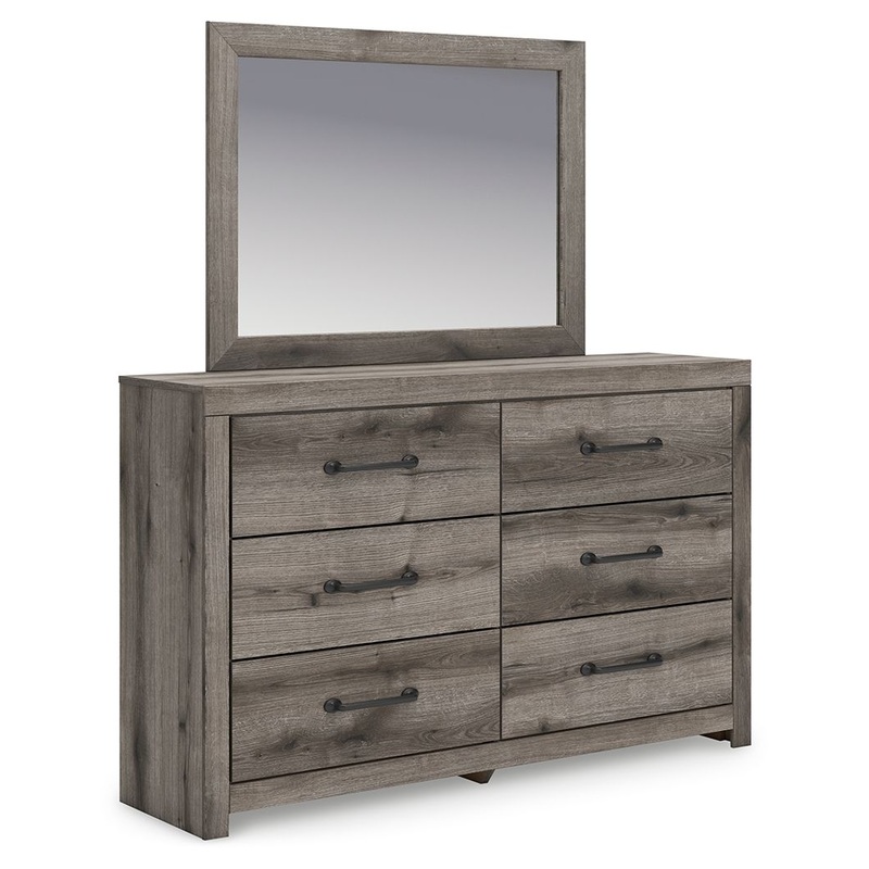 Graystorm – Brown Gray – Dresser And Mirror