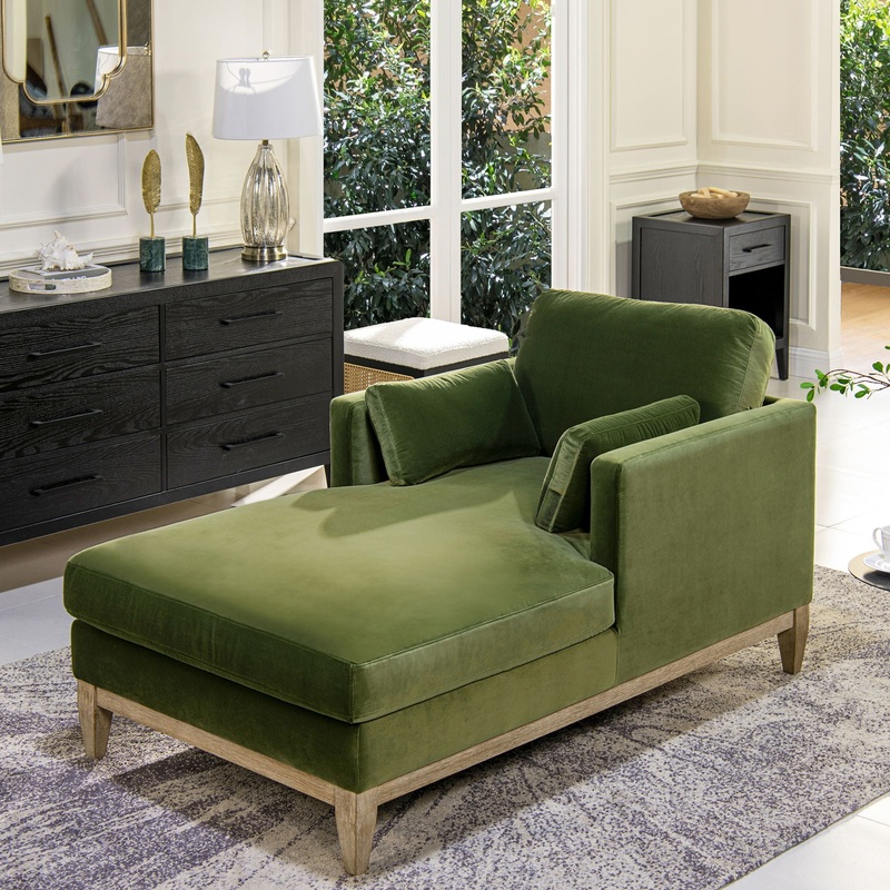 Knox – Modern Farmhouse Chaise Lounge Chair