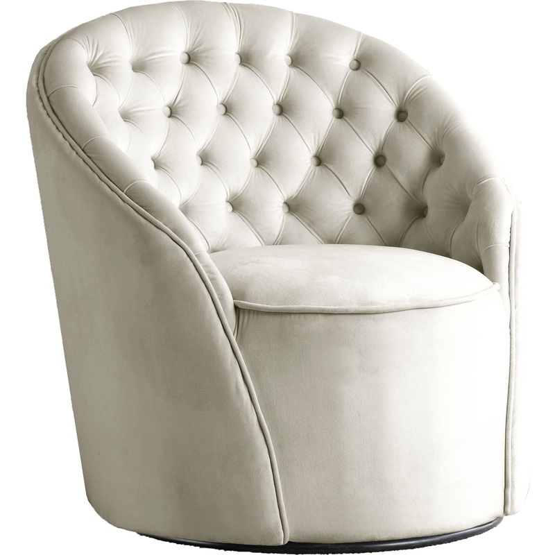Alessio – Accent Chair|Dark Gray|Beige|Pink|Blue