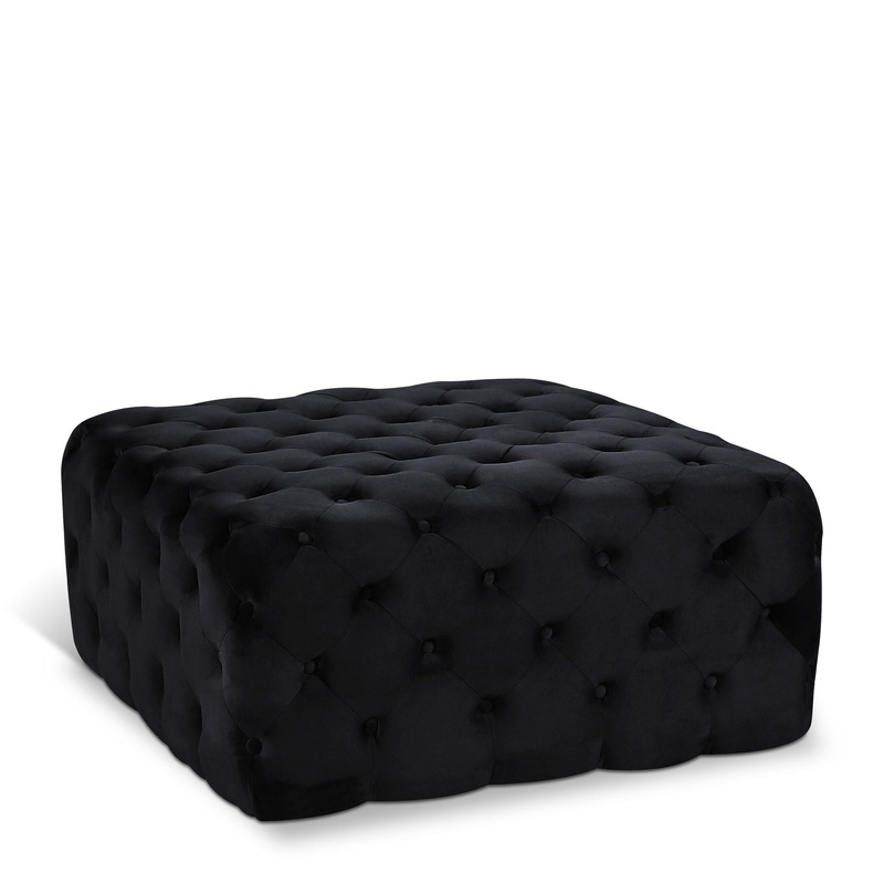 Ariel – Bench Ottoman|Black|Light Blue|Beige|Pink|Dark Gray|Green|Blue