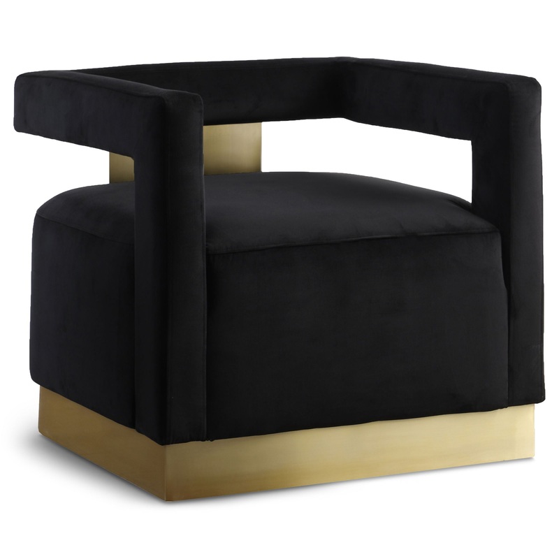 Armani – Accent Chair|Black|Blue|Pink|Dark Gray|Beige