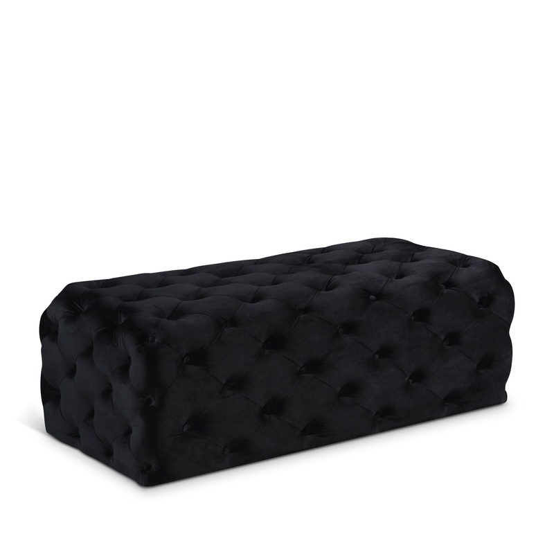 Casey – Bench Ottoman|Beige|Dark Gray|Black|Green|Blue|Light Blue|Pink