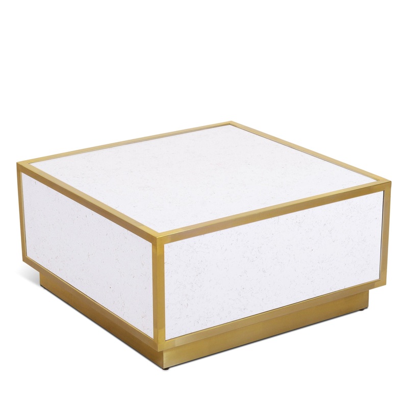 Glitz – Coffee Table|White|Black
