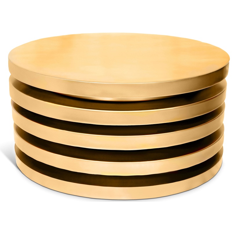 Levels – Coffee Table – Gold