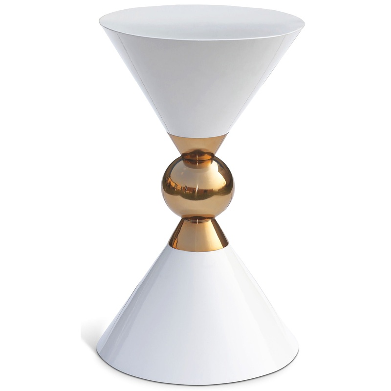 Malia – End Table|Black|Gold|White