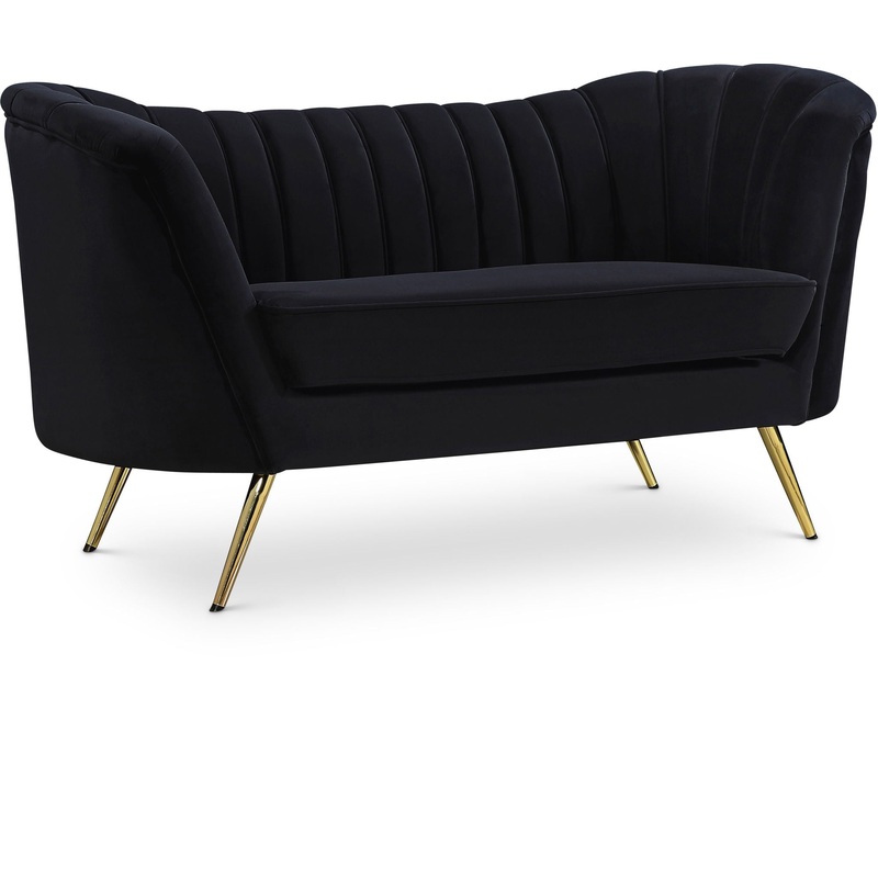 Margo – Loveseat|Black|Light Brown|Beige|Pink|Green|Blue|Dark Gray|Dark Brown