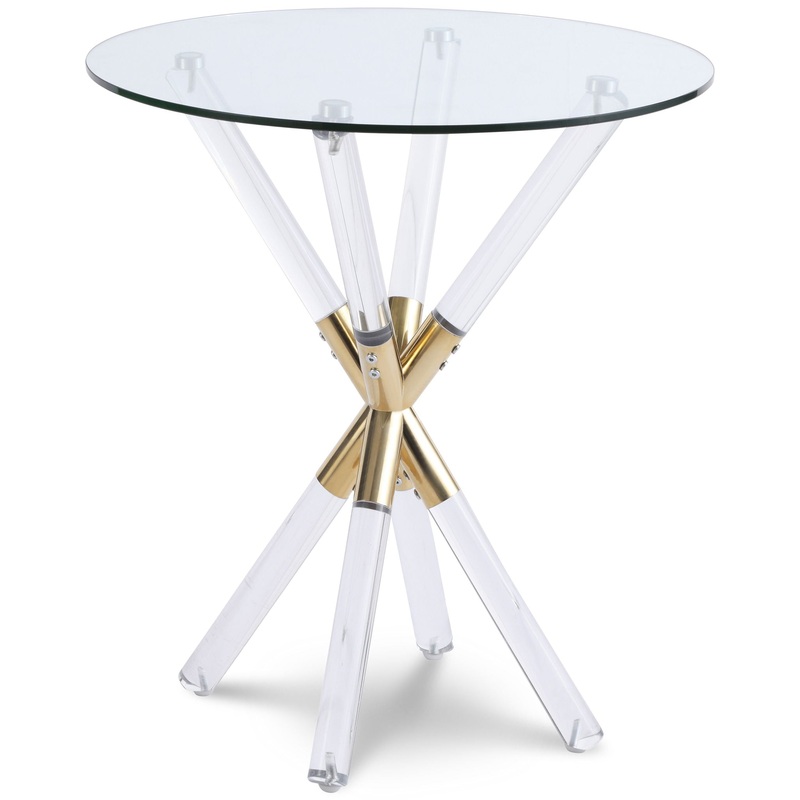 Mercury – End Table – Gold