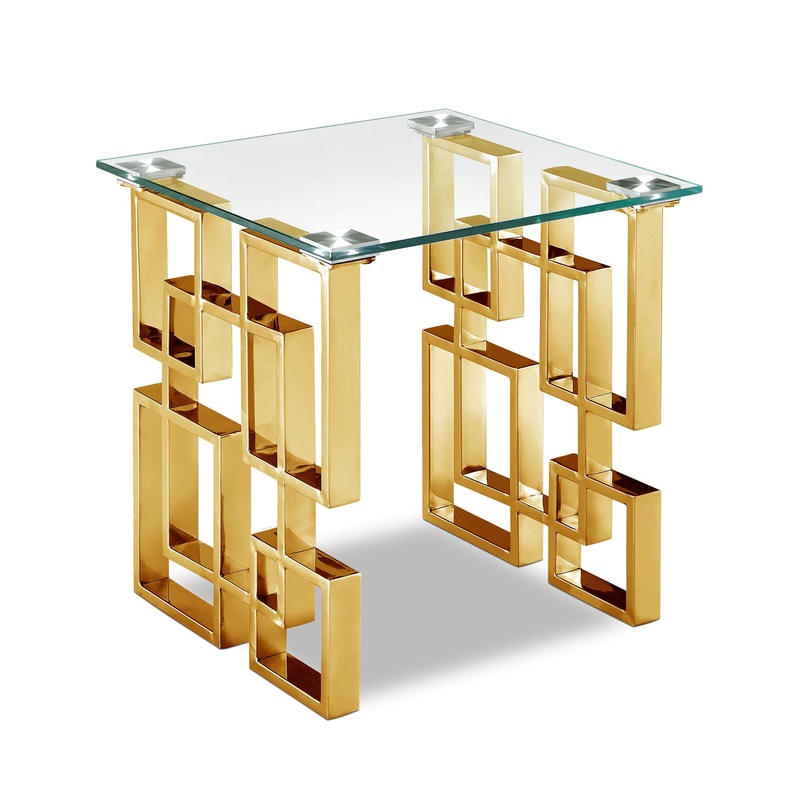 Pierre – End Table – Gold