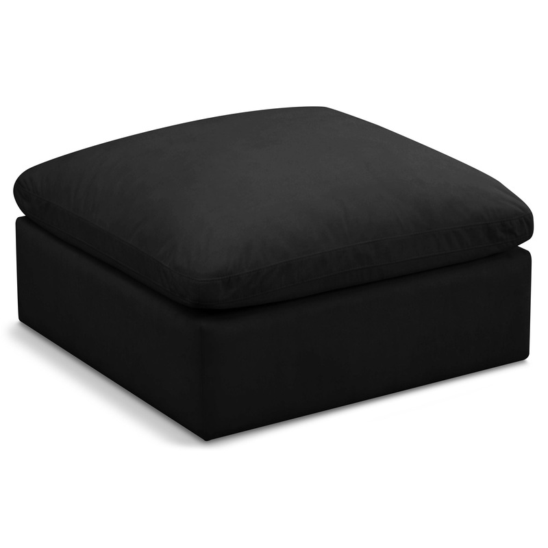 Plush – Modular Ottoman|Black|Beige|Dark Gray|Blue