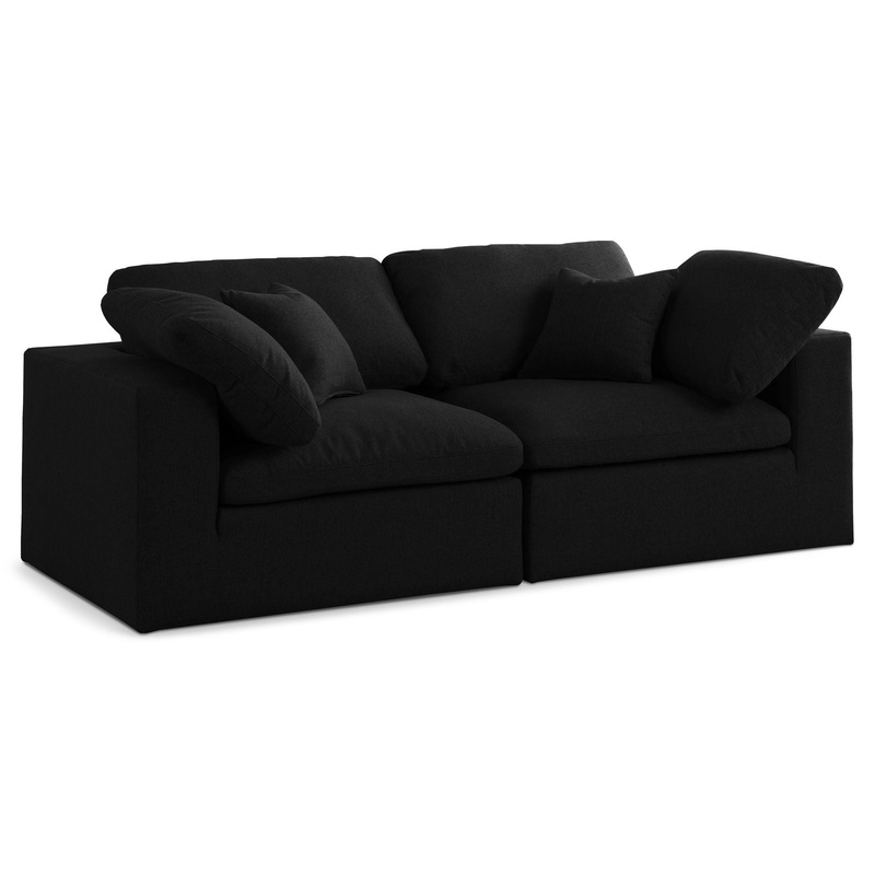 Serene – Modular 2 Seat Sofa|Beige|Gray|Blue|Black