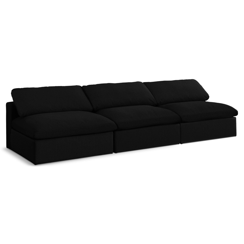Serene – Modular Armless 3 Seat Sofa
