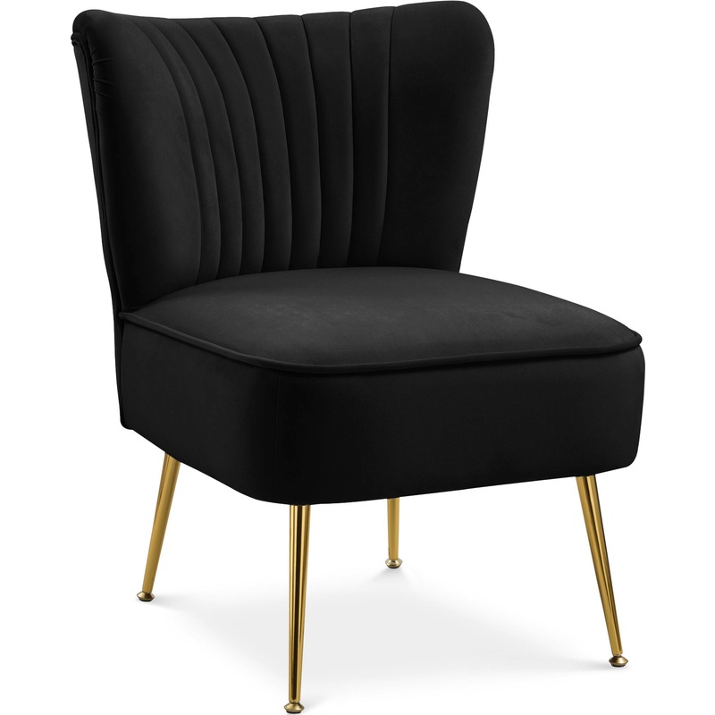 Tess – Accent Chair|Black|Dark Gray|Blue|Beige|Green