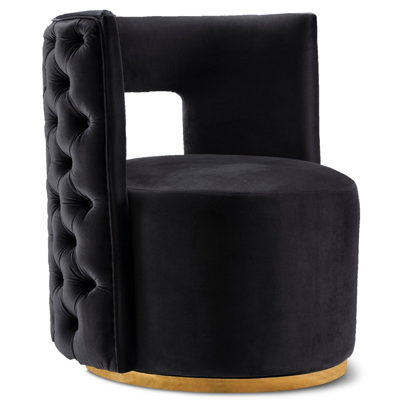 Theo – Accent Chair|Black|Dark Gray|Blue|Pink|Green