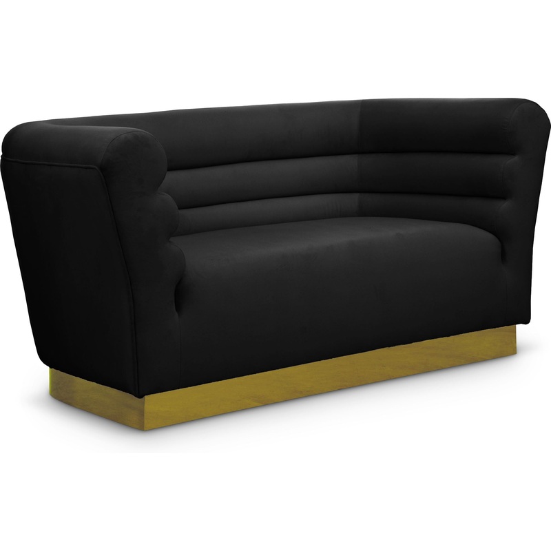 Bellini – Loveseat|Black|Beige|Pink|Blue|Dark Gray