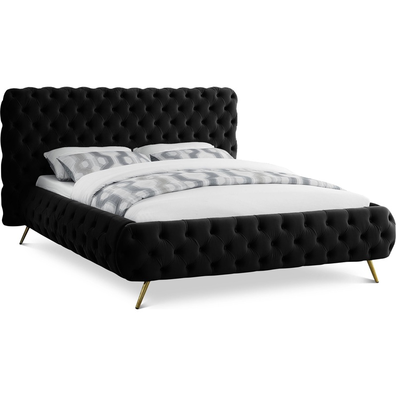 Delano – Bed|Blue|Pink|Beige|Black|Dark Gray|King|Queen