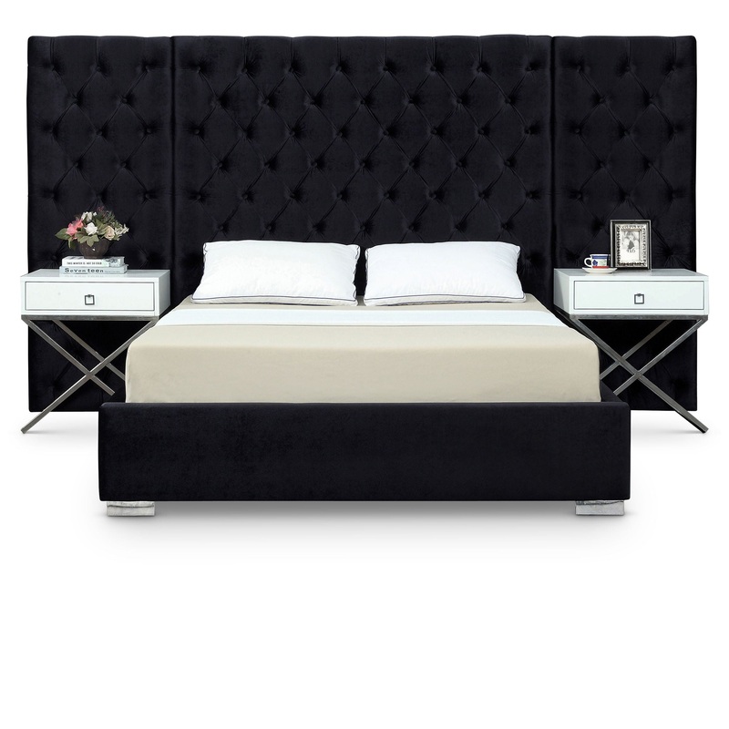 Grande – Bed|Dark Gray|Black|Blue|White|King|Queen